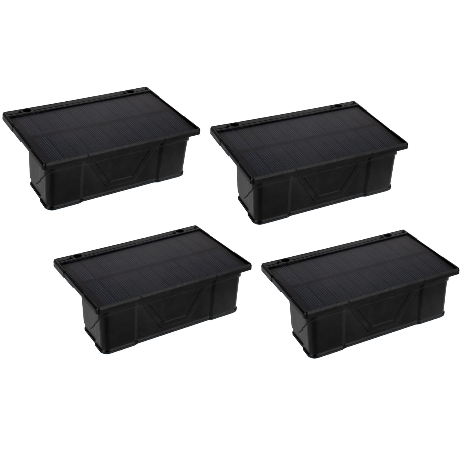 

New for DGV Solar Outdoor Garden Fence Dual Light Brightness Warm Entryway Solar Nameplate Indicator Entryway Gatepost Easy Automatic Set 2025! чёрный