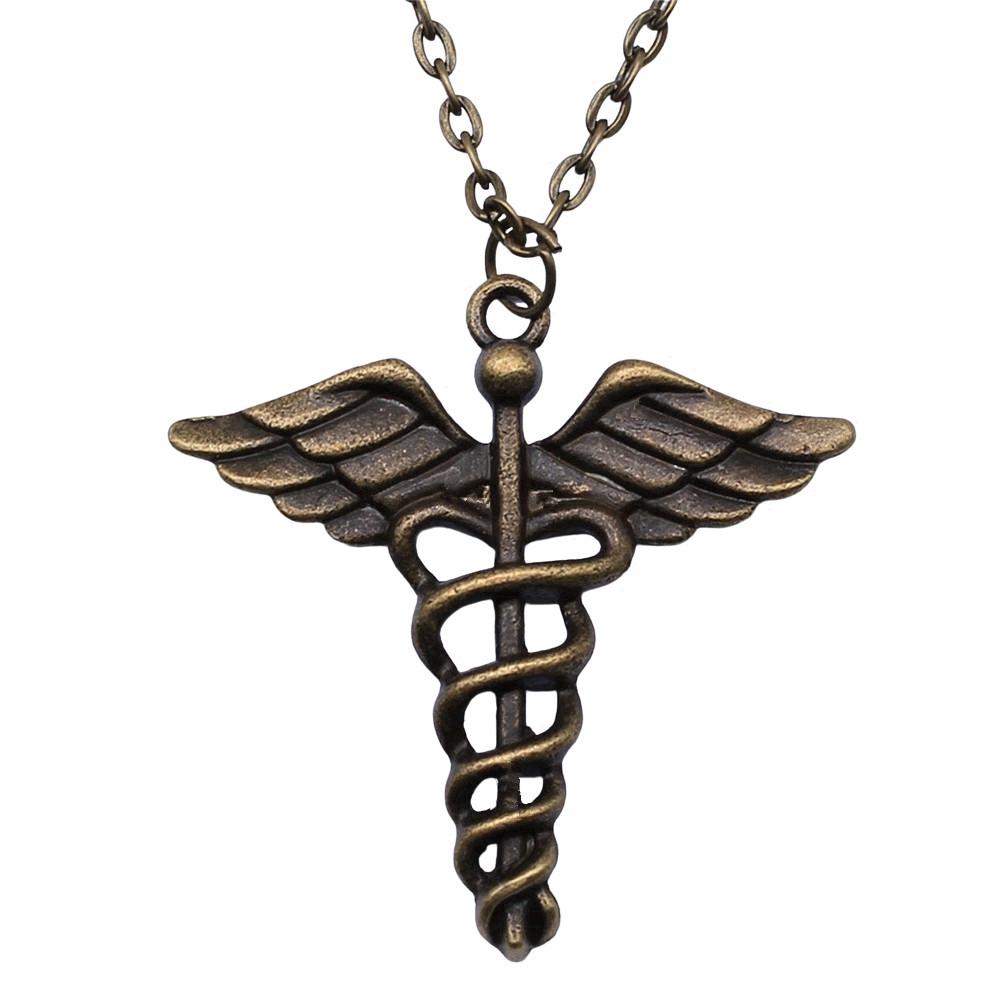 Snake Charm Necklace Dragon Minimalist Serpent Pendant For Women Grunge Aesthetic Jewelry 43cm Chain