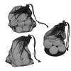 Mesh Storage Bag Nylon Mesh Bag Shopping Bag Multipurpose Nylon Drawstring Sack Durable Portable Golf Ball Mesh Bag