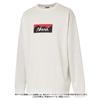 NANGA ECO HYBRID BOX LOGO L/S TEE