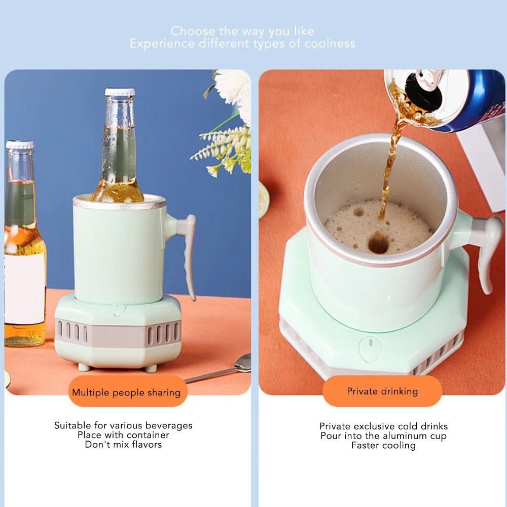 Heating and Cooling Dual-purpose Quick-cooling Cup 420ML Frozen Water Cup  Dormitory