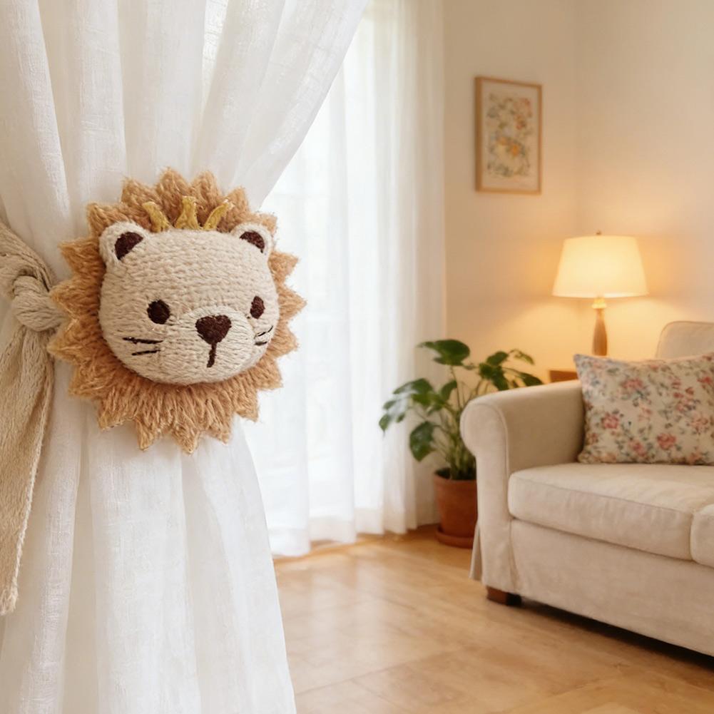 Curtain Holdbacks Floral Tiebacks Three-dimensional Flower Pearl-like Buckle Plastic Construction Floral Curtain Tiebacks