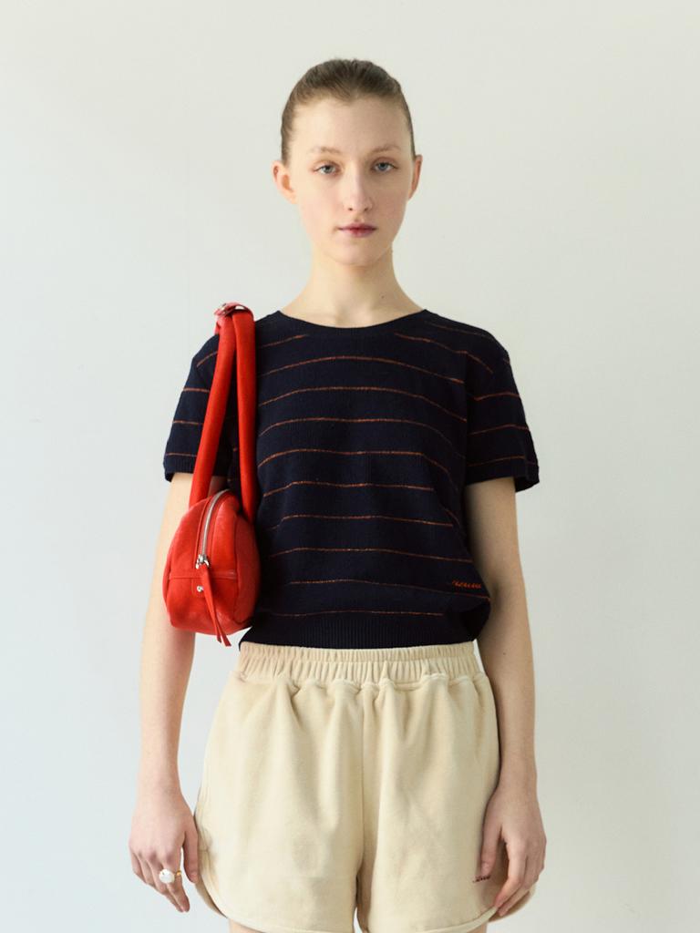Sienneu Rome Stripe Knit (Navy)