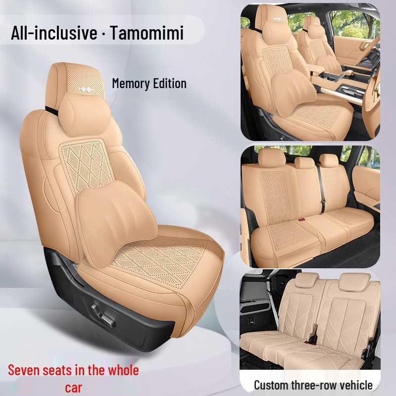 BYD Yangwang 8 Suede Car Seat Cover - All-Season Full Coverage Cushion Pad