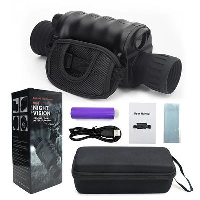 New Monocular Digital Night Vision Device, Portable Infrared Telescope HD Photo Video Recording for Outdoor Reconnaissance