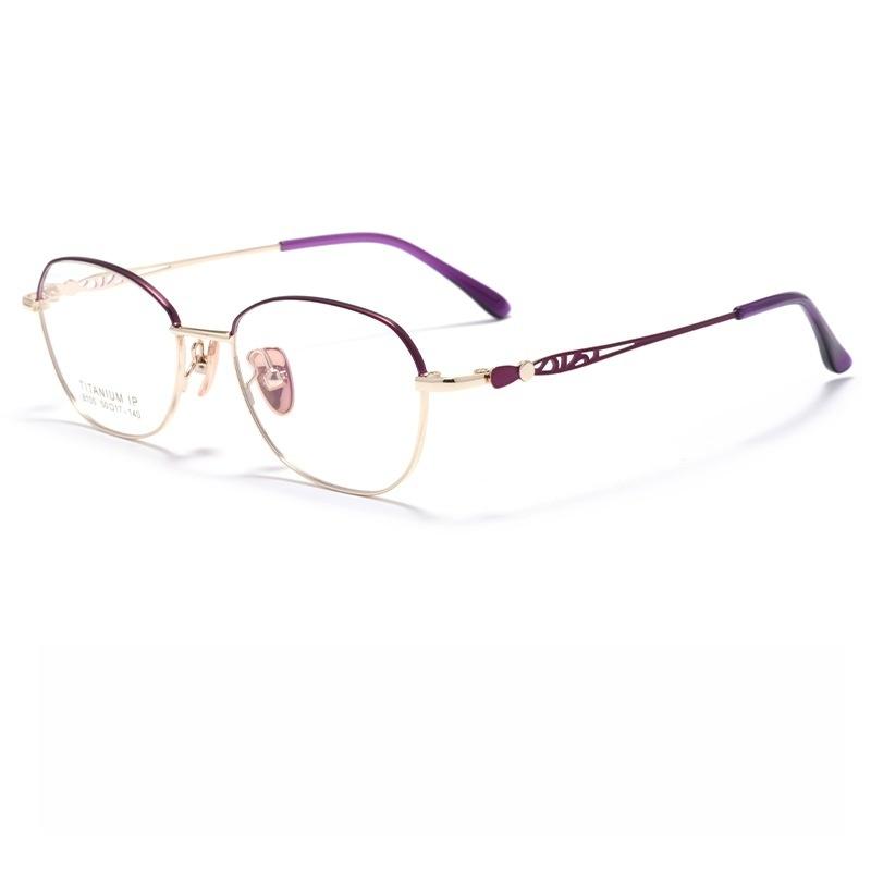 

YIMARUILI ультралегкие модные женские очки из высококачественного сплава темпераментная маленькая оптическая оправа для очков по рецепту 8105