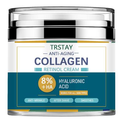 Cremă netedă de față Cremă de îngrijire a pielii pentru față și corp cu retinol, acid hialuronic, colagen - cremă de zi și de noapte