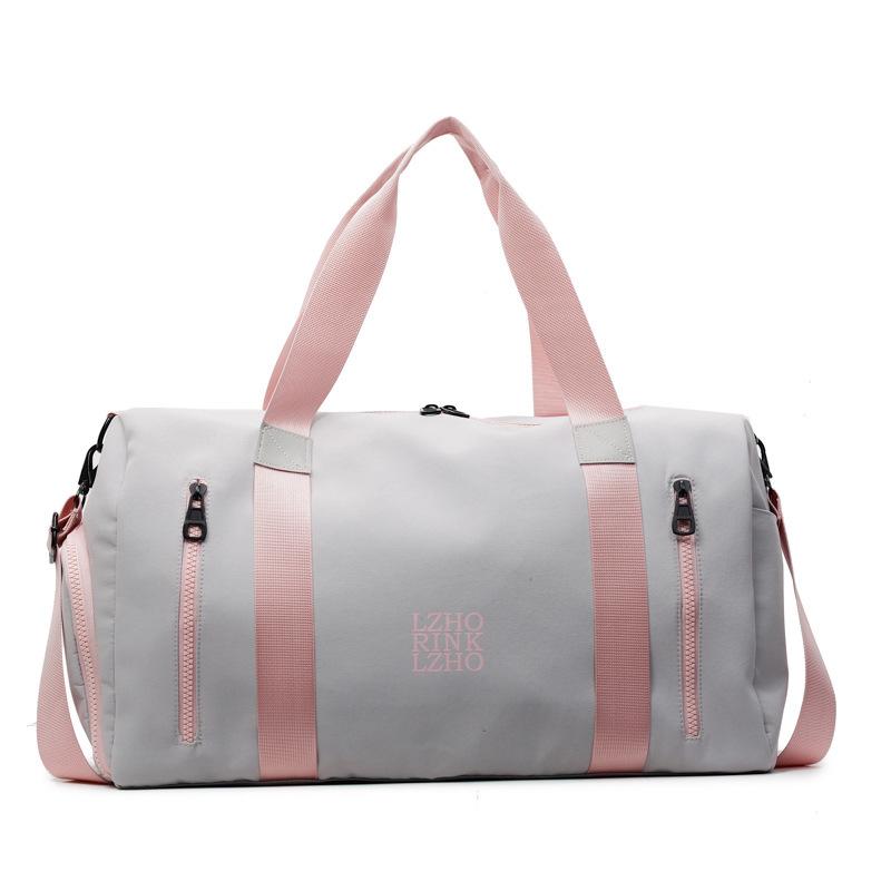 Travel bag Large capacity sports yoga bag Women's independent shoe compartment Fitness bag Business trip boarding bag