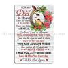 To My Daughter from mom strong brave bright smart When Its Too Hard to Look Back Metal Printing Plaques Home Tin Sign Poster