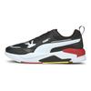 Puma X-Ray 2 Ferrari Race Tkanina Pohodlné Denné Nízke Lifestyle Topánky Unisex Tenisky Čierna Biela Červená 306553-04