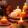 1/2pcs Halloween Pumpkin Aromatherapy Candles Creative For Girls' Birthday Weddings Halloween Party Favors Home Decor Accessory