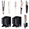 Hair Straightener Holder Wall Mount Adhesive Bathroom Straightener Stand Metal Flat Iron Holder Hair Styling Tool Organizer for Curling Iron Storage