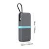 Solid Color Silicone Case Shockproof Carrying Case for CUKTECH CP25 20000mAh Power Bank 55W Travel