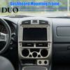 Automotive Interieur Sierpaneel Dashboard Radio Kit voor Isuzu D-Max MU-7 2001-2005, Auto Centrale Middenconsole Vervangende Console Navigatiescherm
