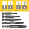 Water Pipe Extractor Drill Bits Guide Set Screw Extractor Screwdriver Extension Center Drill Bit