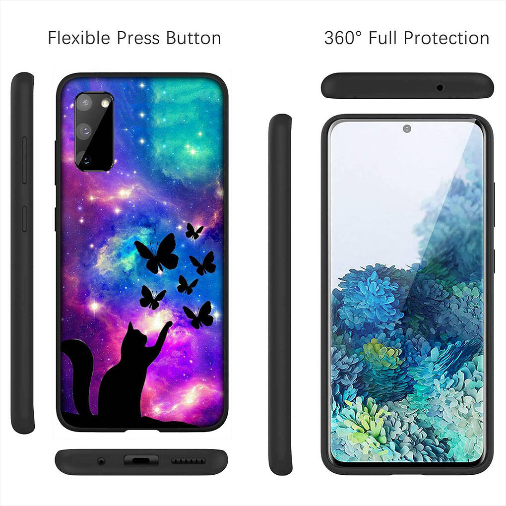 For Motorola Moto Edge 70 60 50 G54 G86 Samsung Galaxy S25 iPhone 17 16 15 Xiaomi Redmi Note 14 13 Pro Max Phone Case Cartoon Cat Meow Lovely Cover