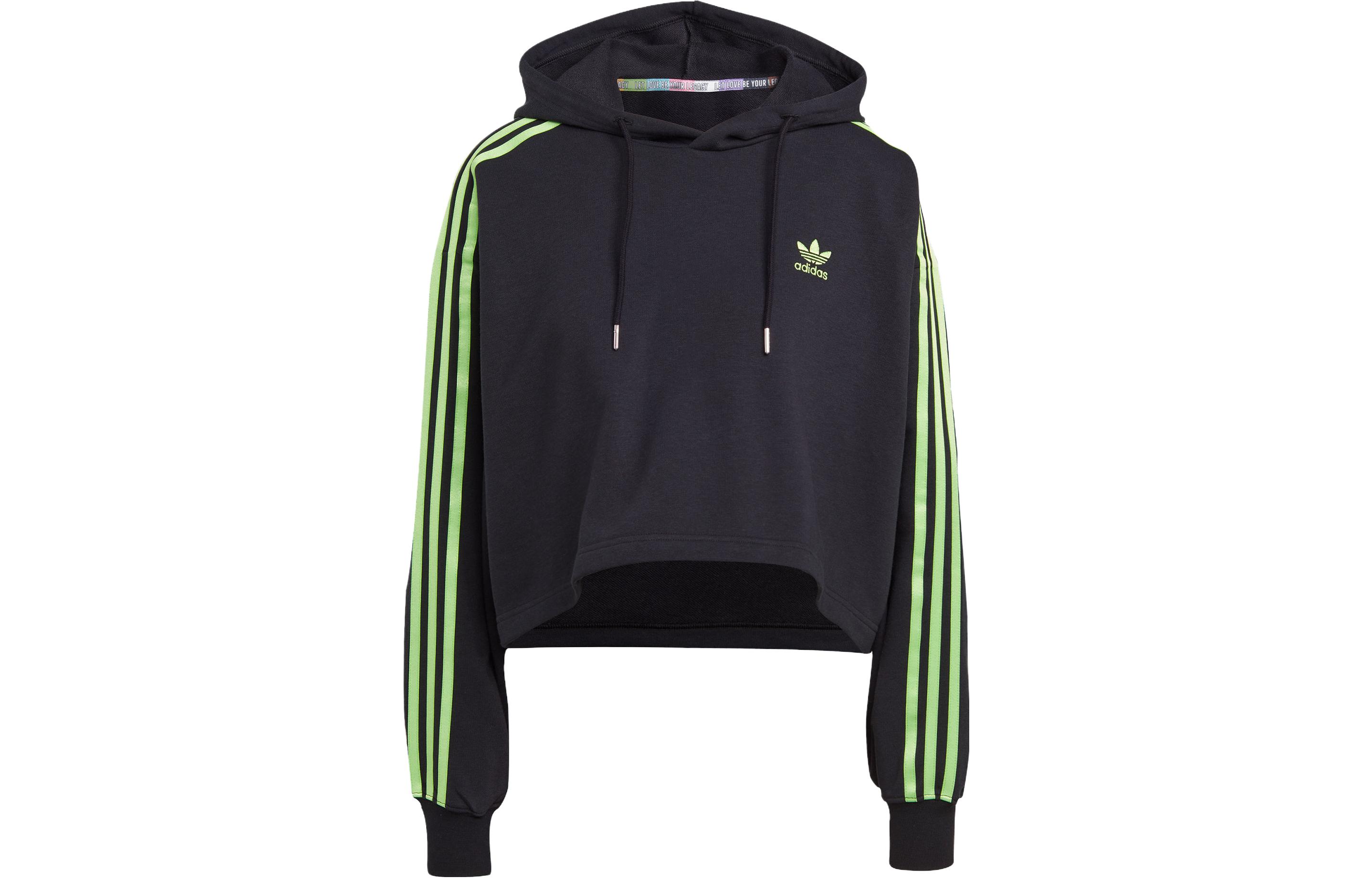 

Adidas Originals Sweatshirts Women s Black Hooded Moderate Regular IU0050 XL