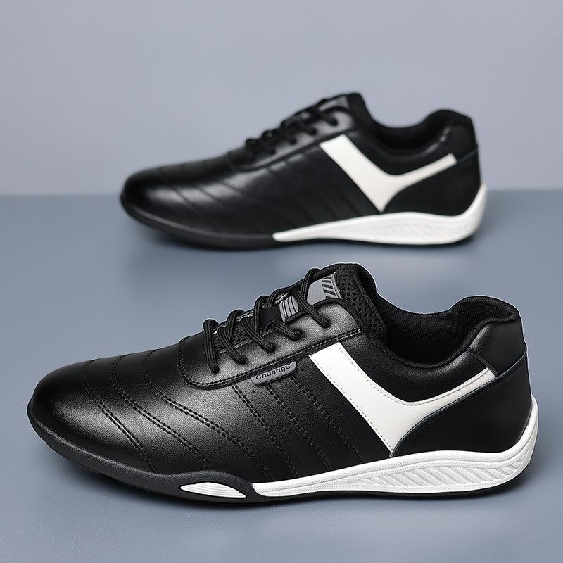 

Мужская обувь 2025 весна новая мужская повседневная обувь мужская спортивная молодежный тренд нескользящая обувь 44 чёрный