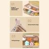 4 or 7 Compartment Medicine Organizer For Elderly And Traveler Ensuring Orderly And Moisture proof Pills Container