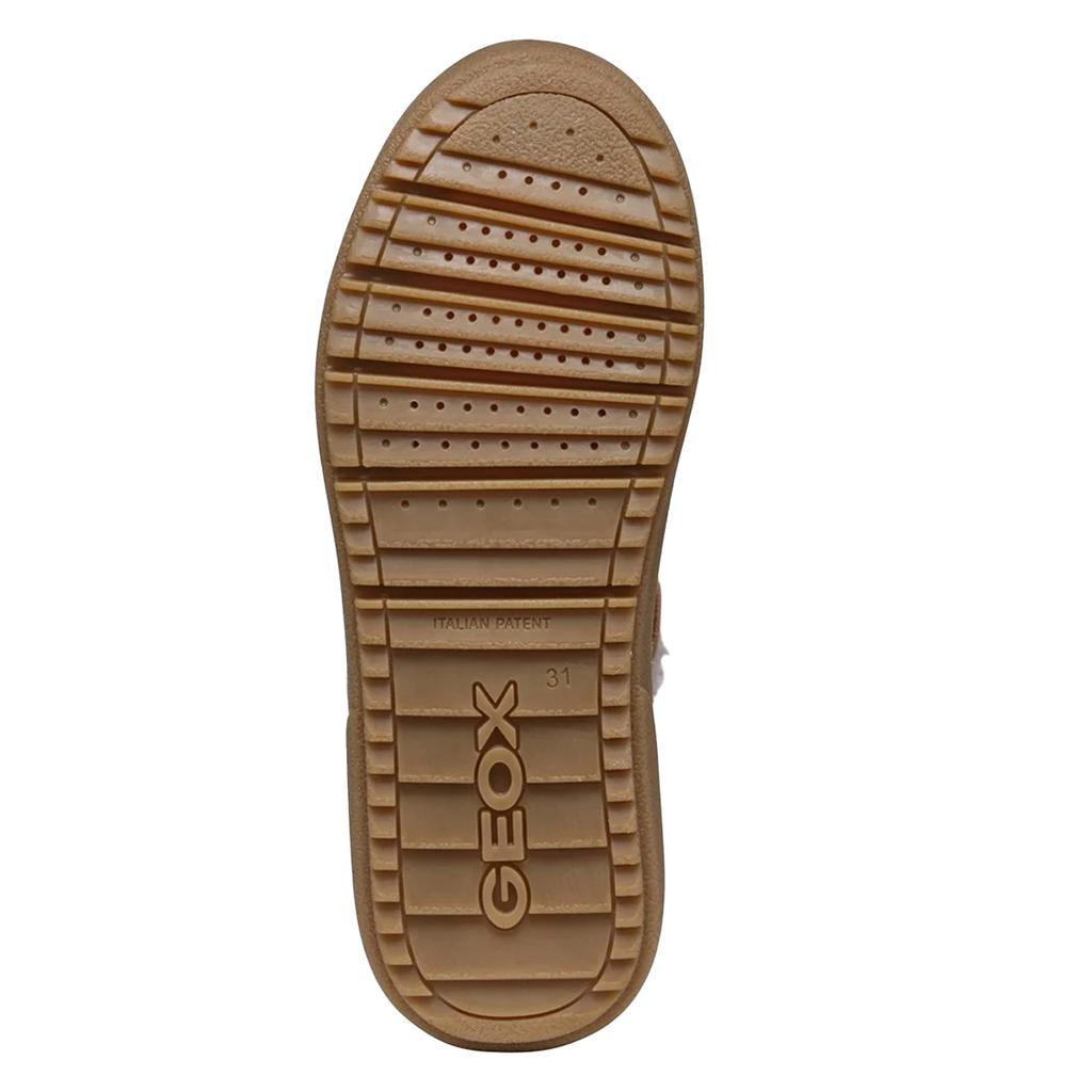 Geox Mädchen Theleven Wildleder Wasserdichte Stiefel