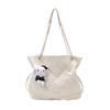 2026 Korean Style Quilted Diamond Chain Bucket Bag – Stylish Casual Underarm Accessory