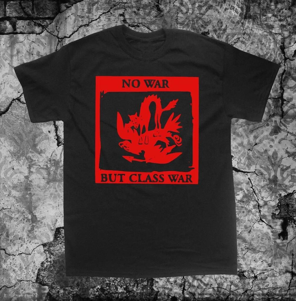 ZX TEE Class War Sabotage Cat Plus Size Shirt - Activism Punk Human Liberation Animal Front Earth Rights Welfare Social