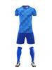Training clothes Men and women Children Adult breathable quick-drying short-sleeved set Sports football jersey