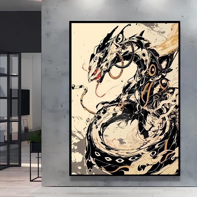 Hot Anime Poster Pokemon Squirtle Canvas Painting Hd Images High Quality Art Home Children's Bedroom Wall Decor Holiday Gifts