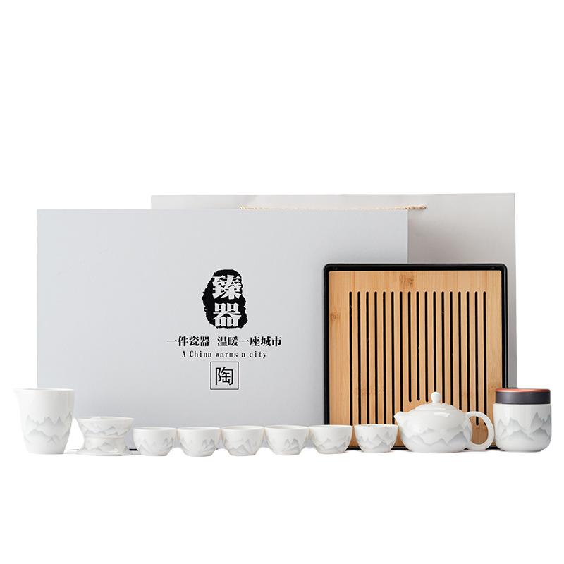 

Простой домашний чайный набор Сухой заварник меламиновый чайный поднос Набор «Ветер и тушь»