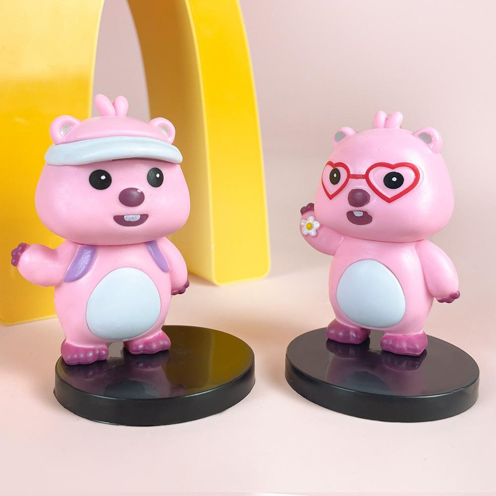 Little Loopy Sleepy Anime Toys Pvc Figurines With Assembly For Anime Enthusiasts