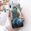 For Huawei Y7 Prime 2019 Case DUB-LX3 Cute Lion Fashion Painted Cover Soft Slim Phone Case For Huawei Y7 Pro 2019 Y 7 2019 Shell