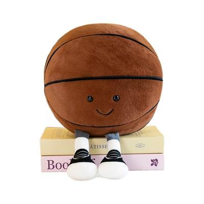 1Pcs Creative Basketball Soft Stuffed Toy Funny Cute Soccer Plush Basketball Football Pillow Children'S Birthday Gifts