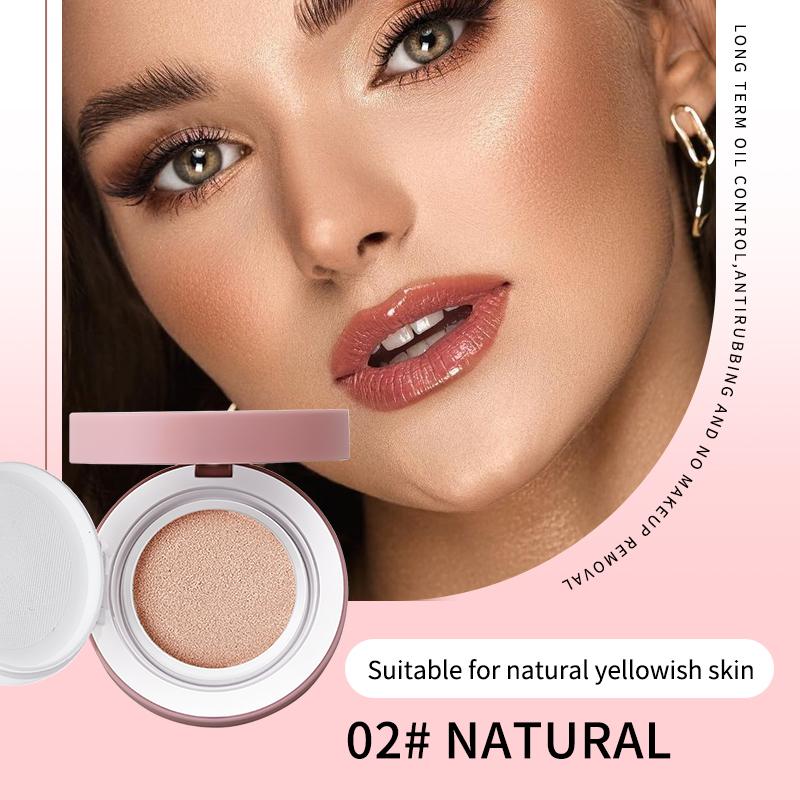 

OCHEAL CC Cream Cushion Foundation Cream Long Lasting Moisturizing Concealer Foundation BB Cream For Face Makeup Concelear