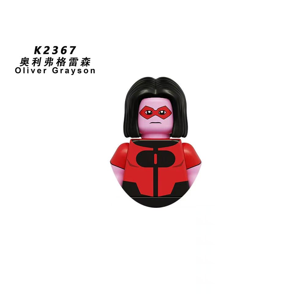 Serie Invincibile Supereroe Omni‑Man Atom Eve Mostro Blocchi da Costruzione Action Figures Mattoncini Giocattolo
