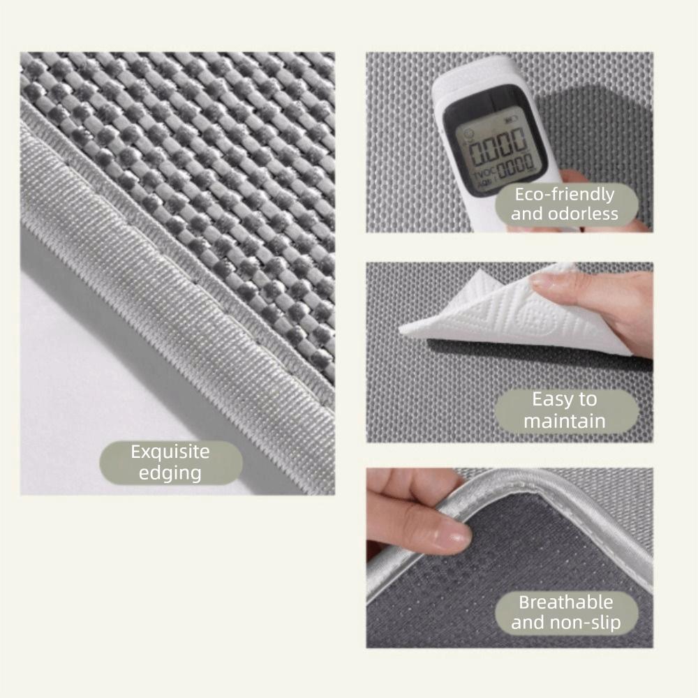 Universal Breathable Ice Silk Seat Cushion Wear Resistant Non-Slip Office Chair Cushion Square Chair Mat Home Decor