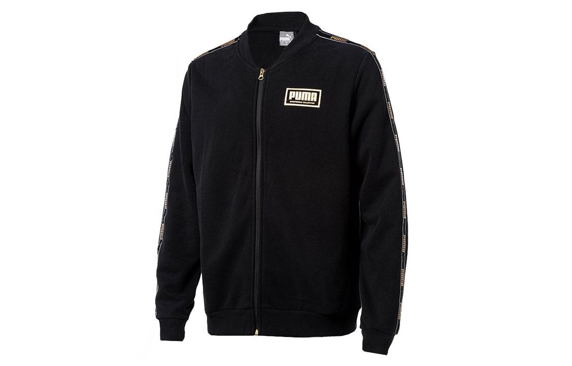 PUMA Jackets Men s Black Baseball Collar Moderate Other 581767-01 XS