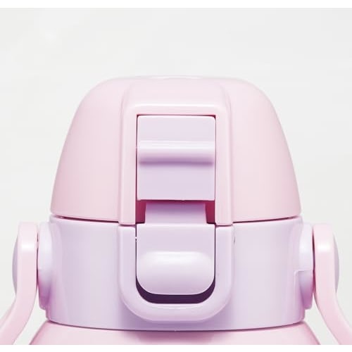 Skater Children's Water Bottle, 600ml, Love Ease, for Girls, Insulated, Stainless Steel, Lightweight, Sports Bottle, STCH6-A