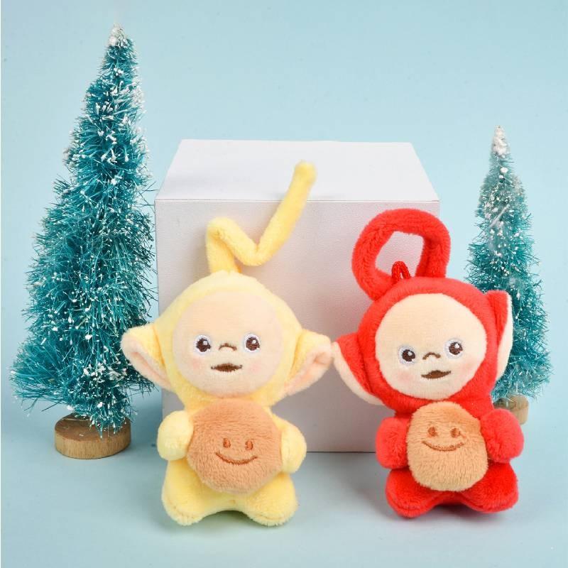 Schattige Pluche Teletubbies Toast Pop Met Geluid Perfect Voor Rugzak Decoratie Cadeau