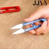 Multifunctional Sewing Scissors with Plastic Handle for DIY Dressmaking Fabric Cutting Craft Projects Tailor Tool