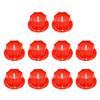 Uxcell A B S Copper Potentiometer Knobs Inch Volume Tone Control Top Hat Knobs for Musical Audio Amplifiers 10-Pack 1/4 Guitar, Instruments, Mixers,