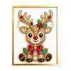 Christmas Tree Jewelry Framed Kit with Supplies for DIY Holiday Decor