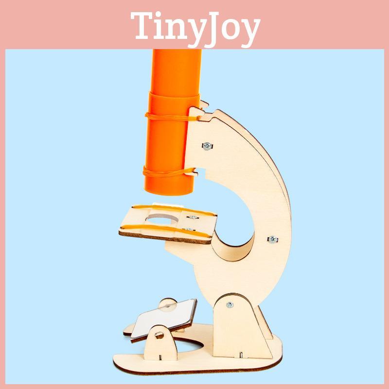 Science Microscope Kit For Kids Diy Physics Educational Toy Science Experiment Set For Children