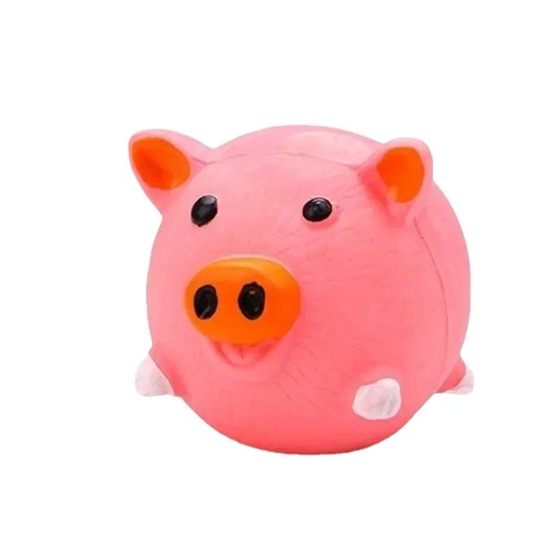New Pet Sound Latex Toy for Cats and Dogs Teeth Grinding Cleaning and Relieving Boredom Self Fun Little Toy