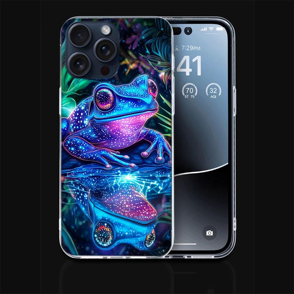 Why Are Frogs Important Clear Phone Case For Iphone 17 Air 16 Pro Max 15 Pro 14 Plus 17E 16E 11 13 12 Mini Cover Cases Fundas Ce