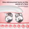 EMS Roller Face-Slimming Artifact V-Face Beauty Facial Massager For Firming And Lifting The Face