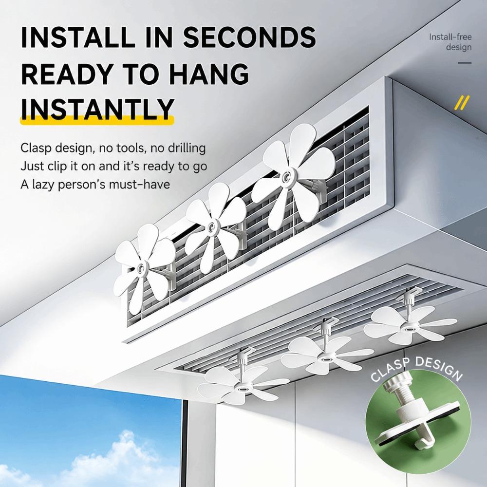 Universal Fit Air Deflector No Installation Needed Cool Wind Shield  Indoor Daily Cooling