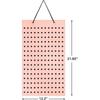 Shoes Charms Display Shoe Charms Organizer With 180 Holes Badge Storage Hanging Holder Shoe Decor Jewelry Display Storage Bag