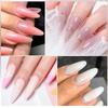 MTSSII 7ml Quick Extension Gel Milky White Nude Pink Construct Hard Gel Semi Permanent UV LED Gel Quick Building Nail Art