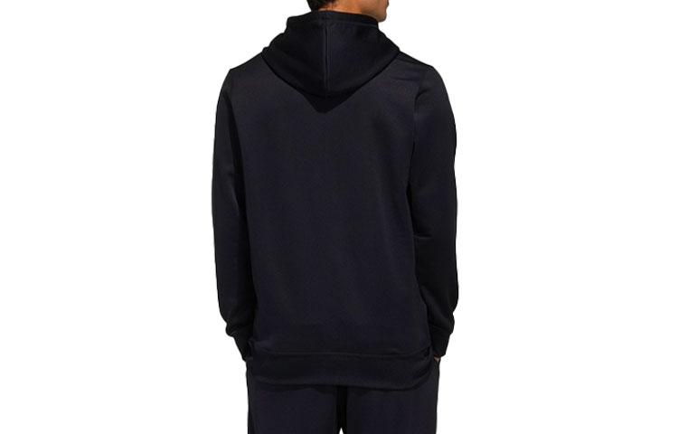adidas Sweatshirts Men's Black Hooded Moderate Regular FM5364