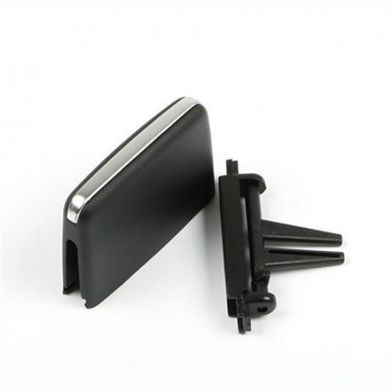 1 Piece ABS Black Car Front Air Vent Outlet Tab Clip Repalce Trim For BMW 3 E90